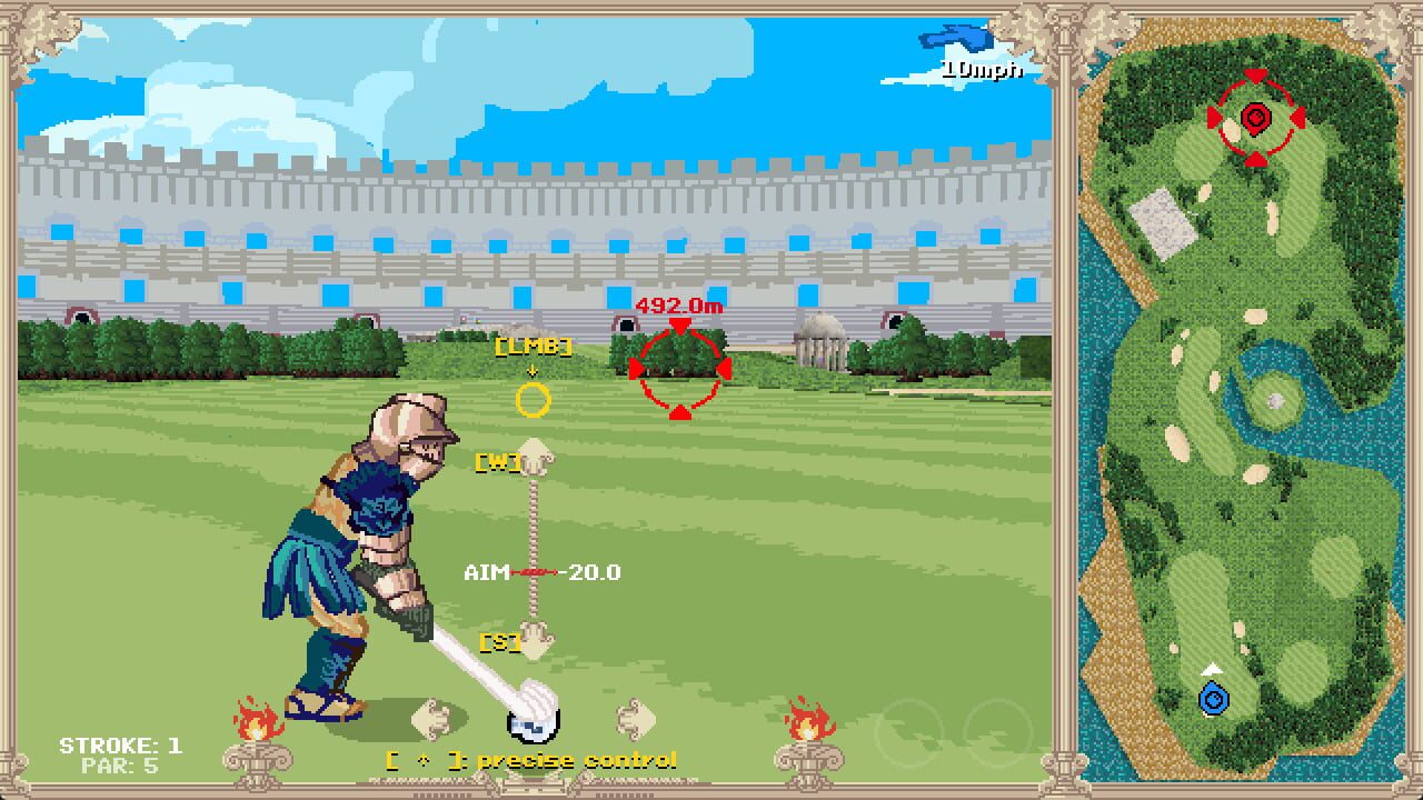 Blood Golf — Screenshot 2