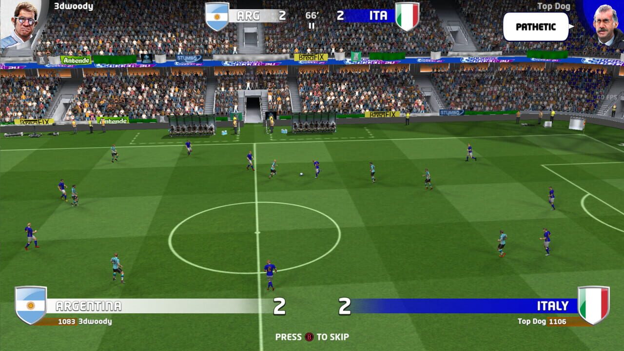 Sociable Soccer 24 — Screenshot 1