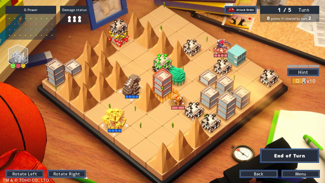 Godzilla Voxel Wars Image