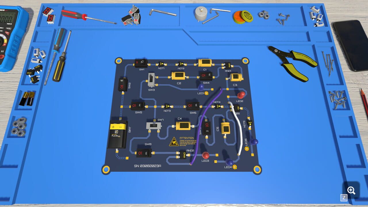 Electronics Puzzle Lab Image