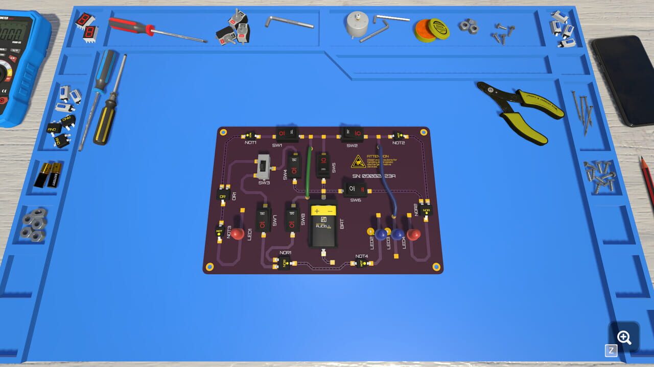 Electronics Puzzle Lab Image