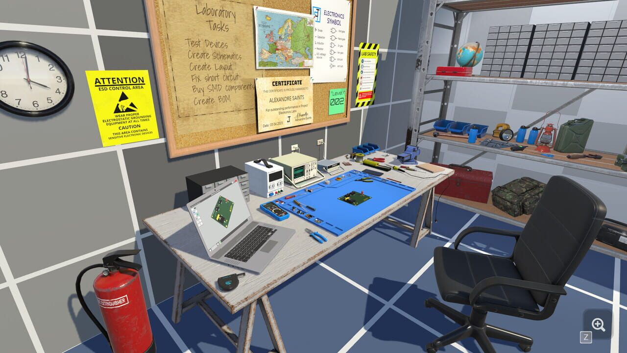 Electronics Puzzle Lab Image