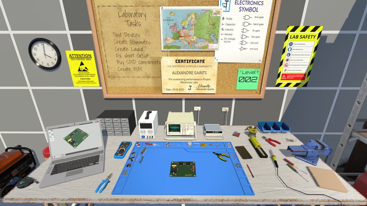 Electronics Puzzle Lab Image