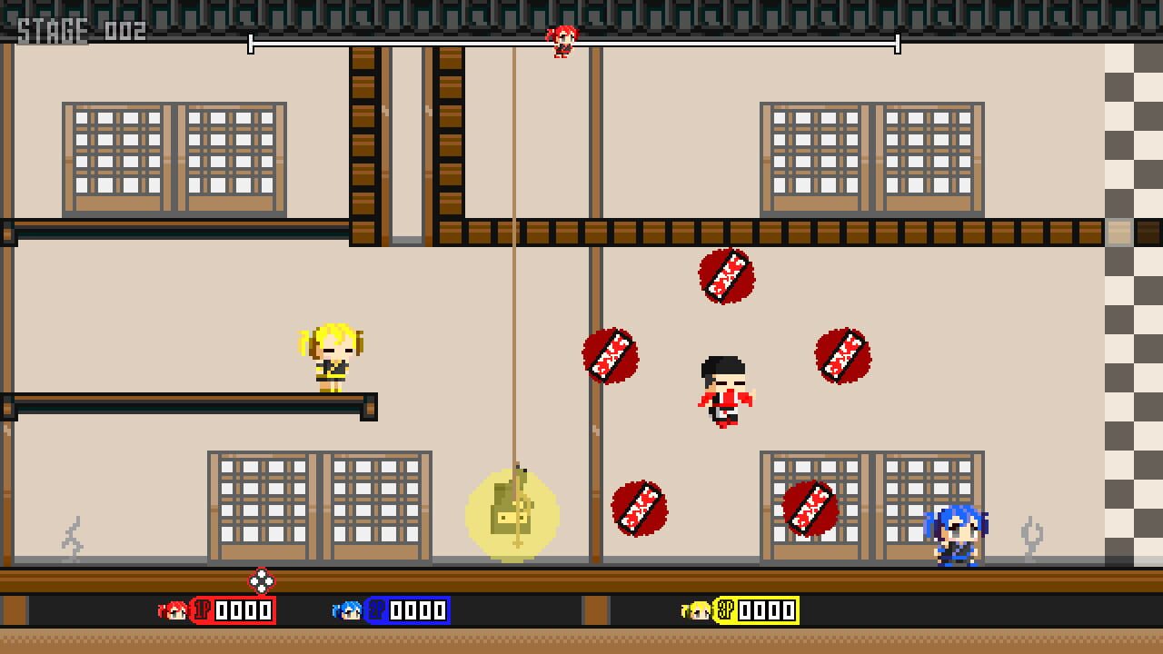 Pixel Game Maker Series Ninja Sneaking vs: Battle on the Couch — Screenshot 1