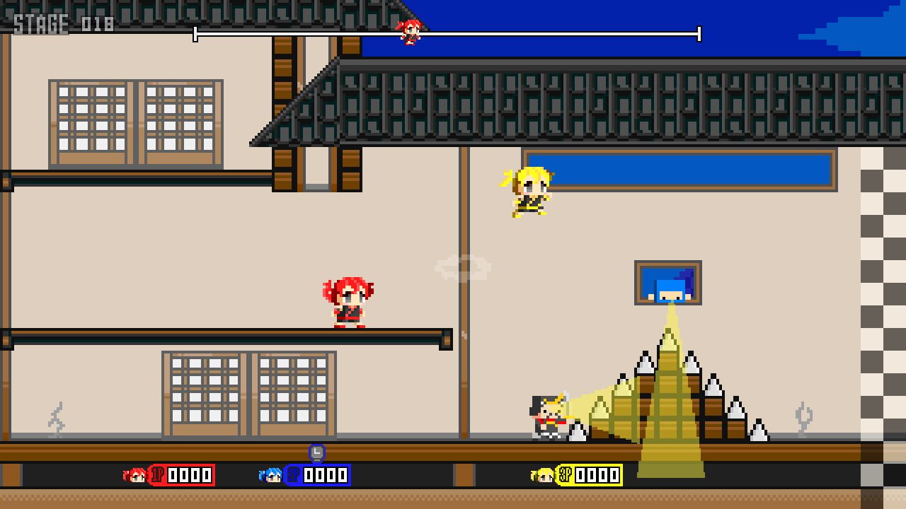 Pixel Game Maker Series Ninja Sneaking vs: Battle on the Couch — Screenshot 2