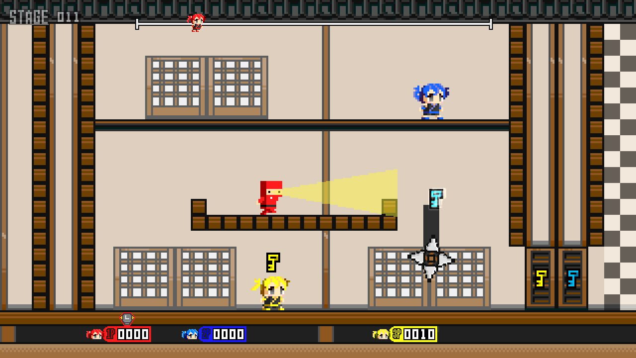 Pixel Game Maker Series Ninja Sneaking vs: Battle on the Couch — Screenshot 4