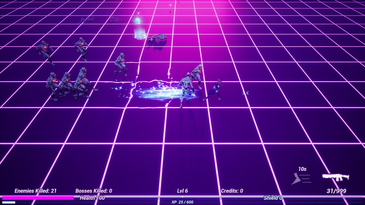 Synthwave Ascension — Screenshot 1