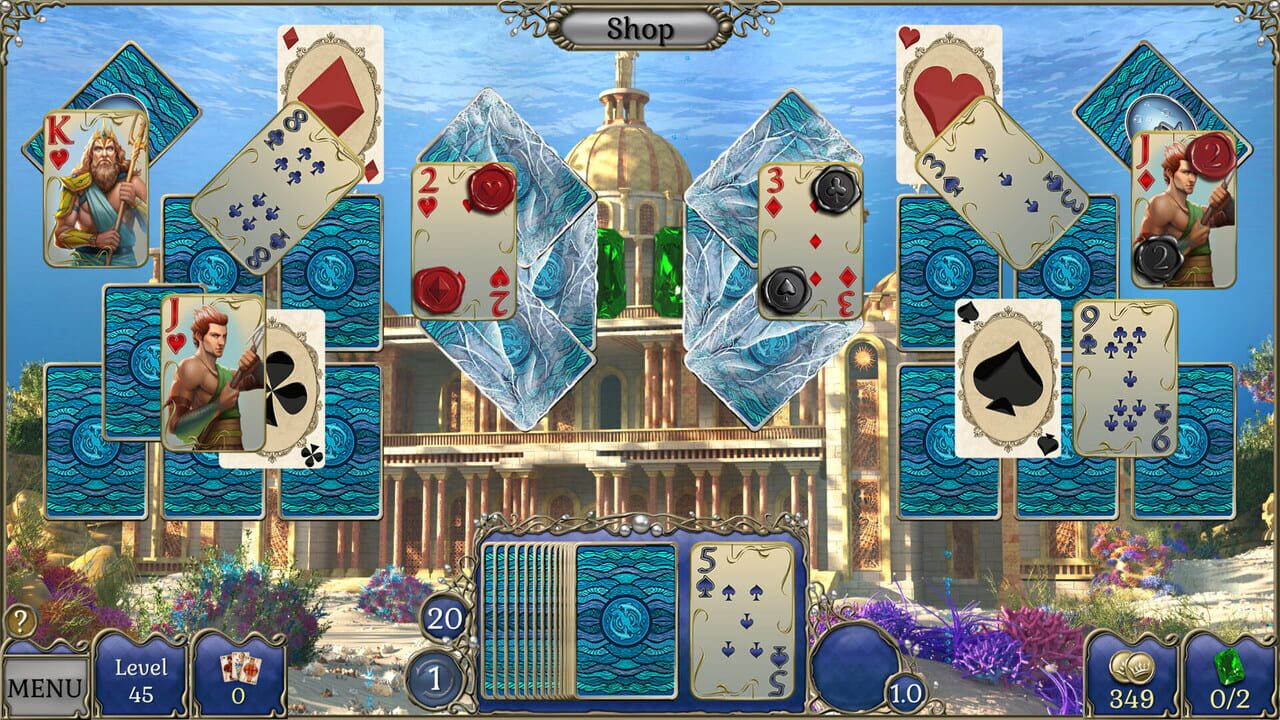 Jewel Match Atlantis Solitaire 4: Collector's Edition — Screenshot 5