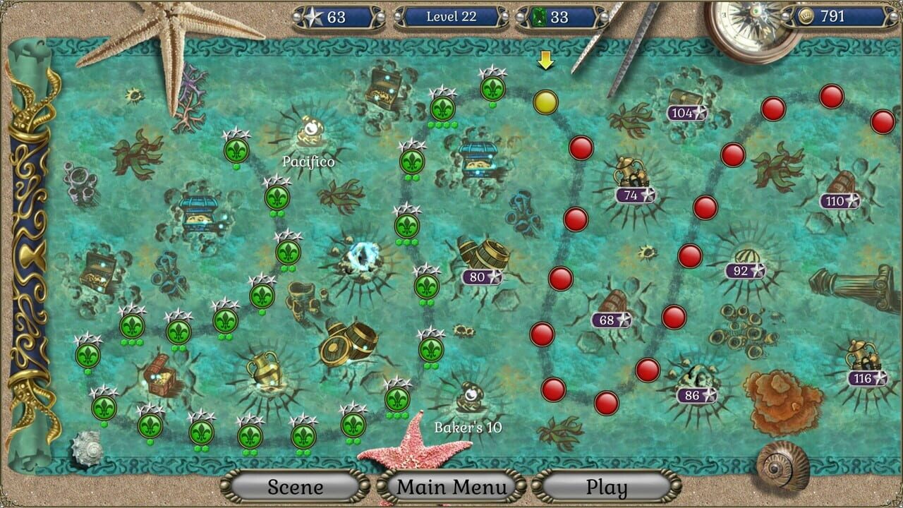 Jewel Match Atlantis Solitaire 4: Collector's Edition — Screenshot 3