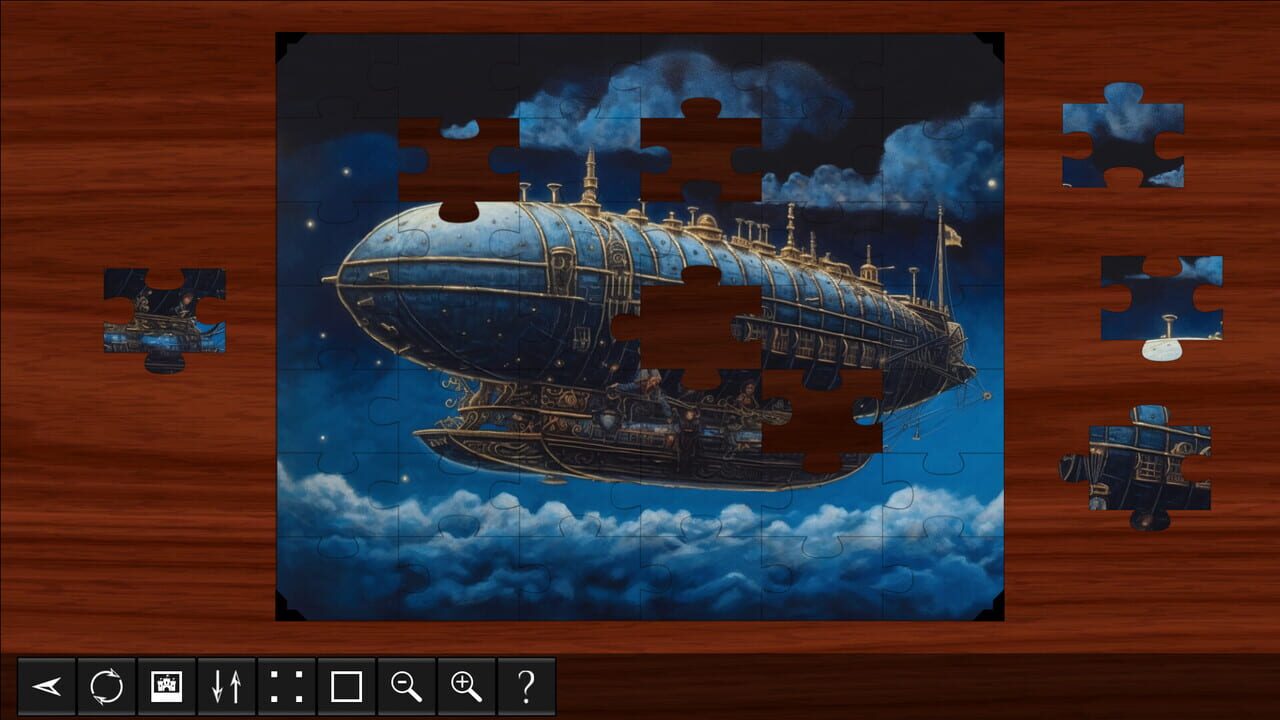 Steampunk Jigsaw Puzzles: Airships & Aviators Image