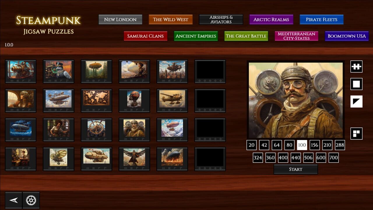 Steampunk Jigsaw Puzzles: Airships & Aviators Image