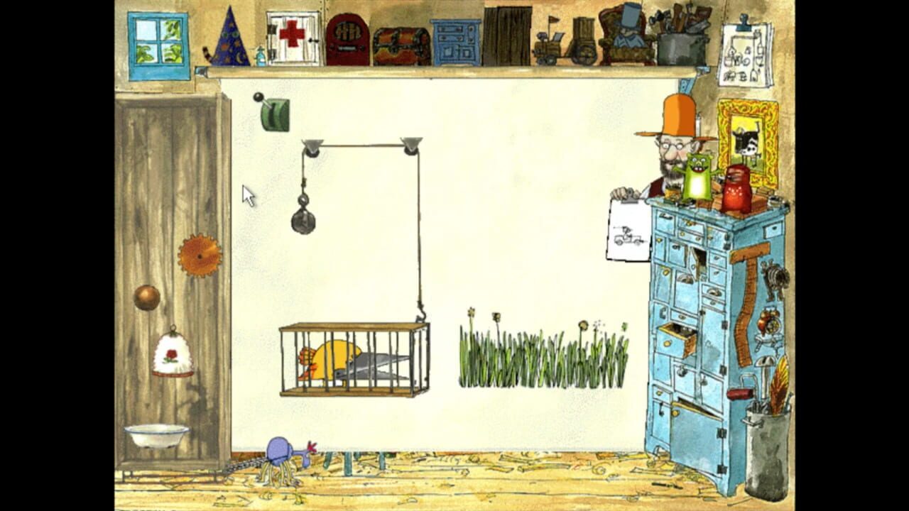 Pettson o Findus i Snickarbon Image