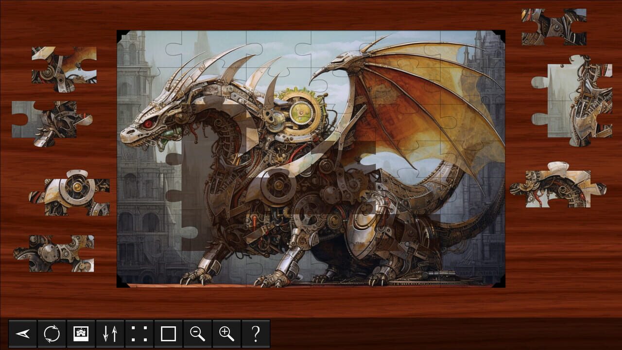 Steampunk Jigsaw Puzzles: Samurai Clans Image