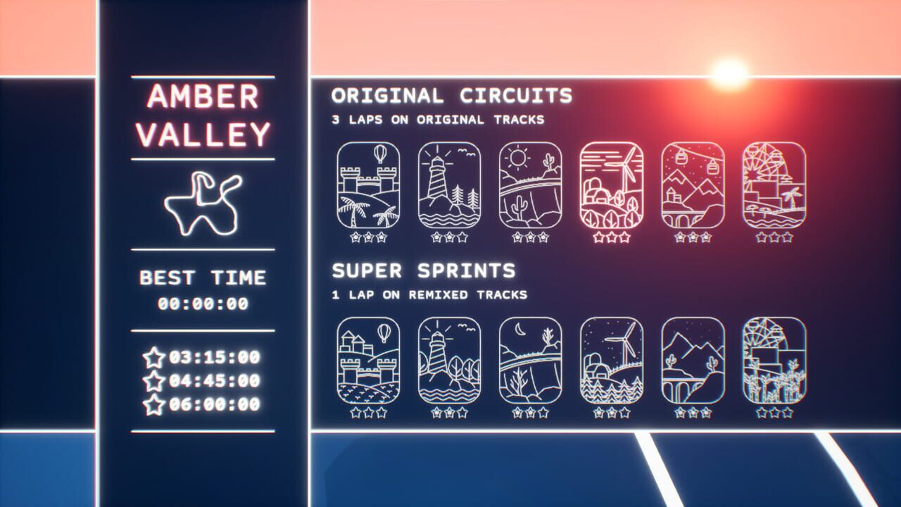 Super Retro Rec League Racing — Screenshot 3