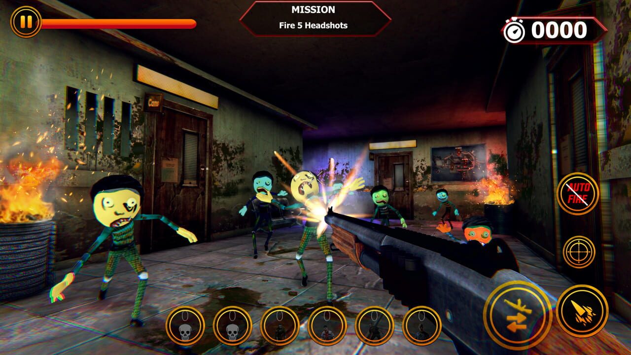 Zombie Sniper Shooter: Stickman War — Screenshot 1