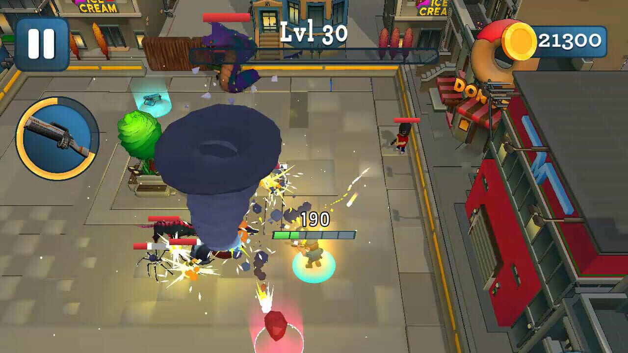 Rogue City: Casual Top Down Shooter — Screenshot 1
