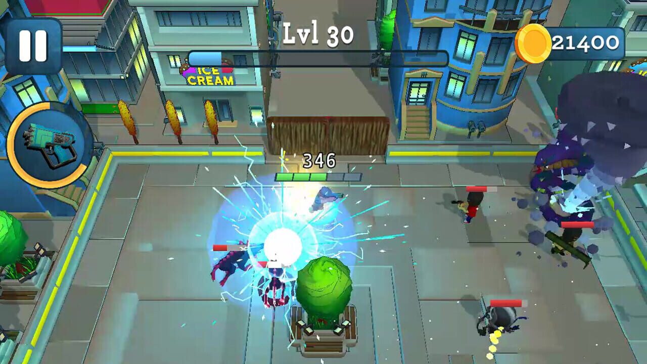 Rogue City: Casual Top Down Shooter — Screenshot 2