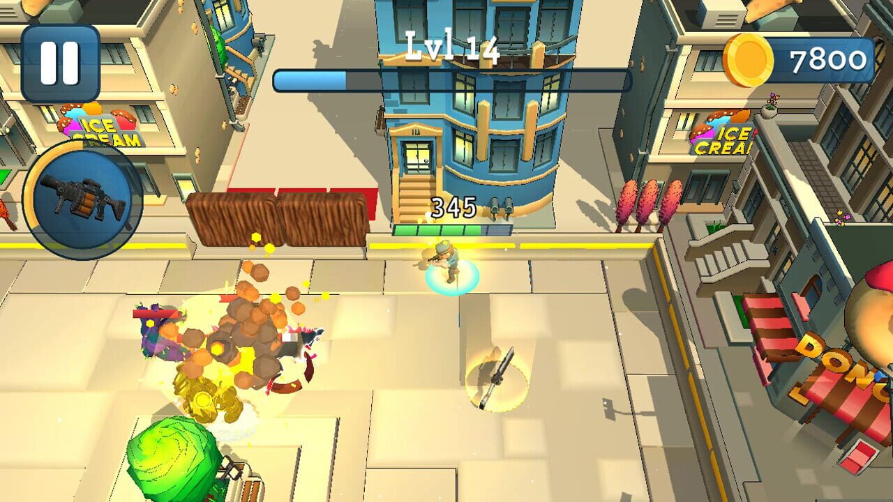 Rogue City: Casual Top Down Shooter — Screenshot 5