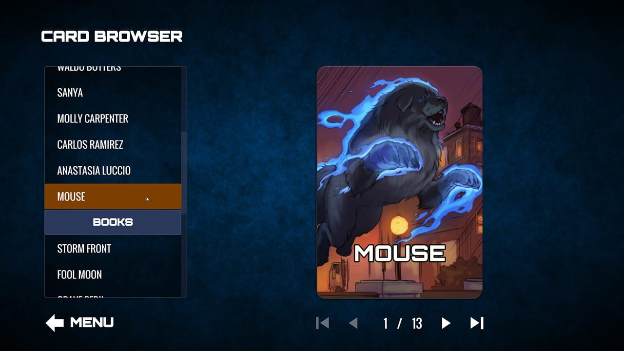 Dresden Files Cooperative Card Game: Mouse & Variants — Screenshot 2