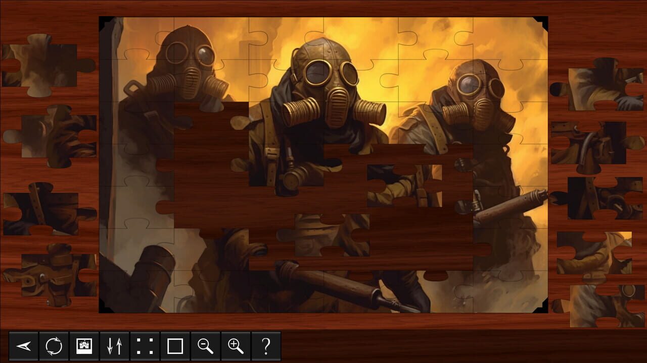 Steampunk Jigsaw Puzzles: The Great Battle Image