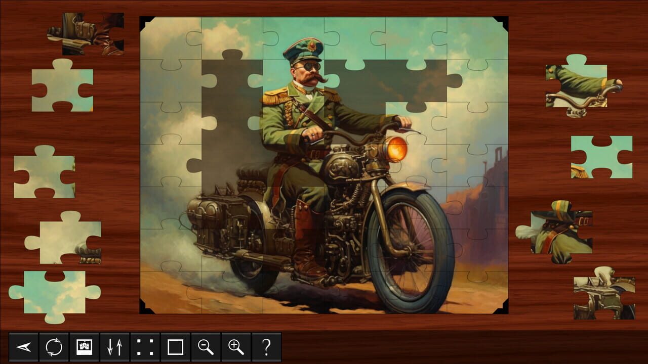 Steampunk Jigsaw Puzzles: The Great Battle Image