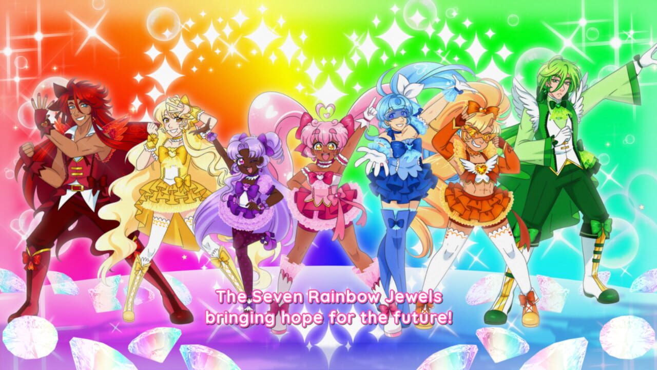 Magical Warrior Diamond Heart Image