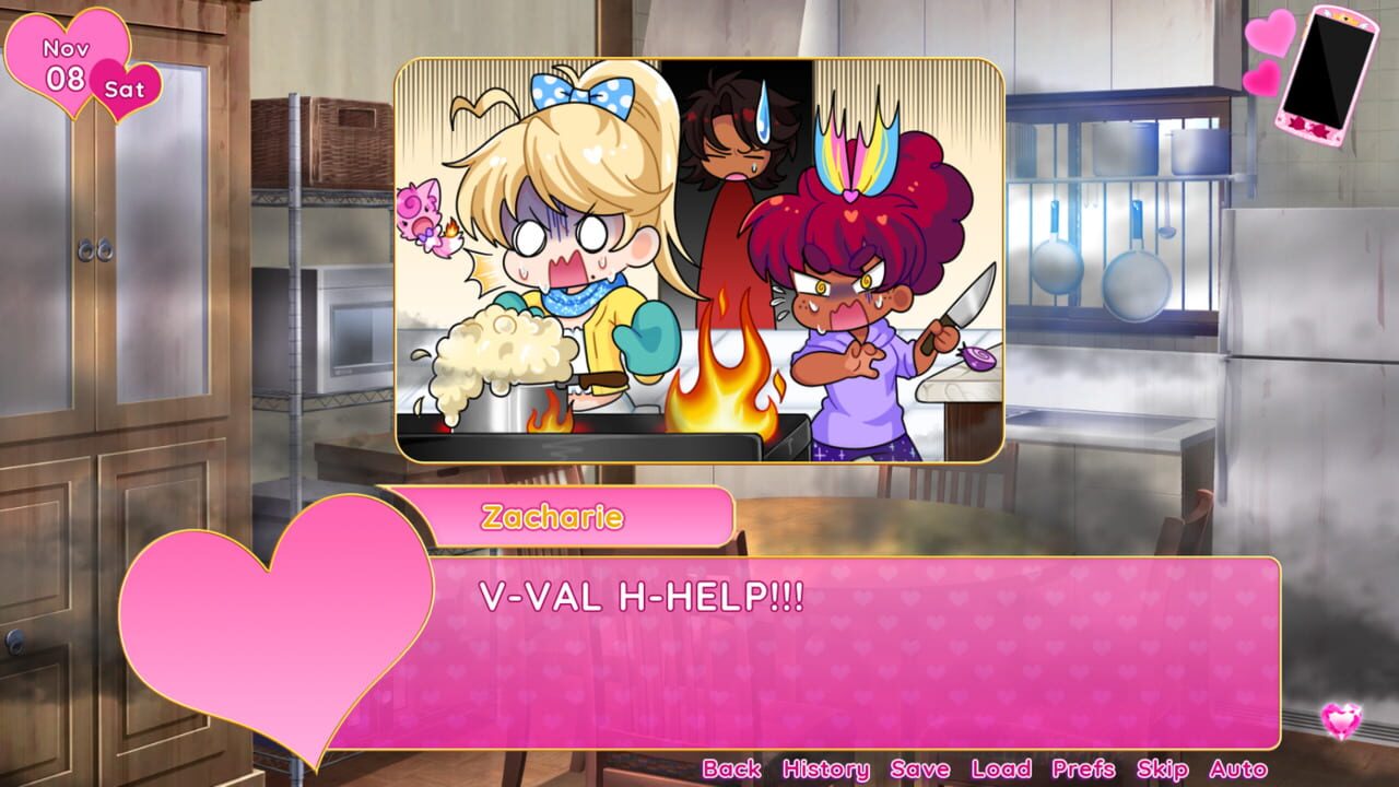 Magical Warrior Diamond Heart Image