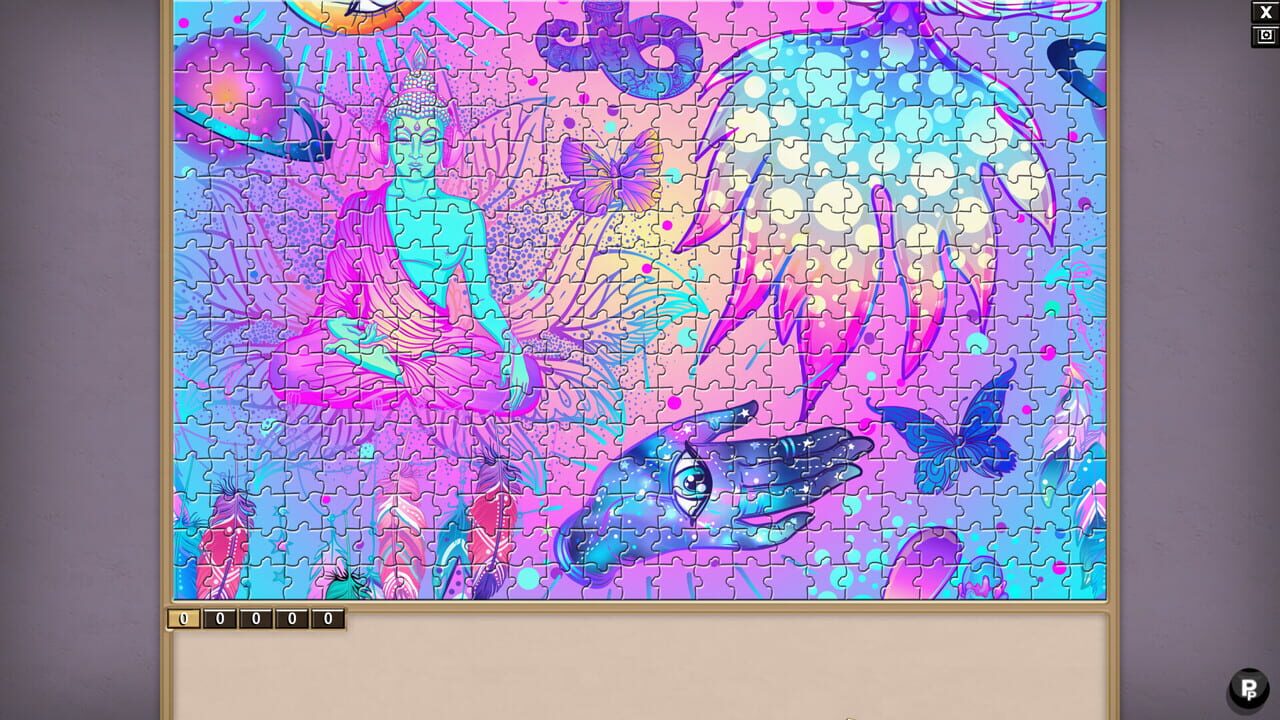 Jigsaw Puzzle Pack: Pixel Puzzles Ultimate - Psychedelic Image