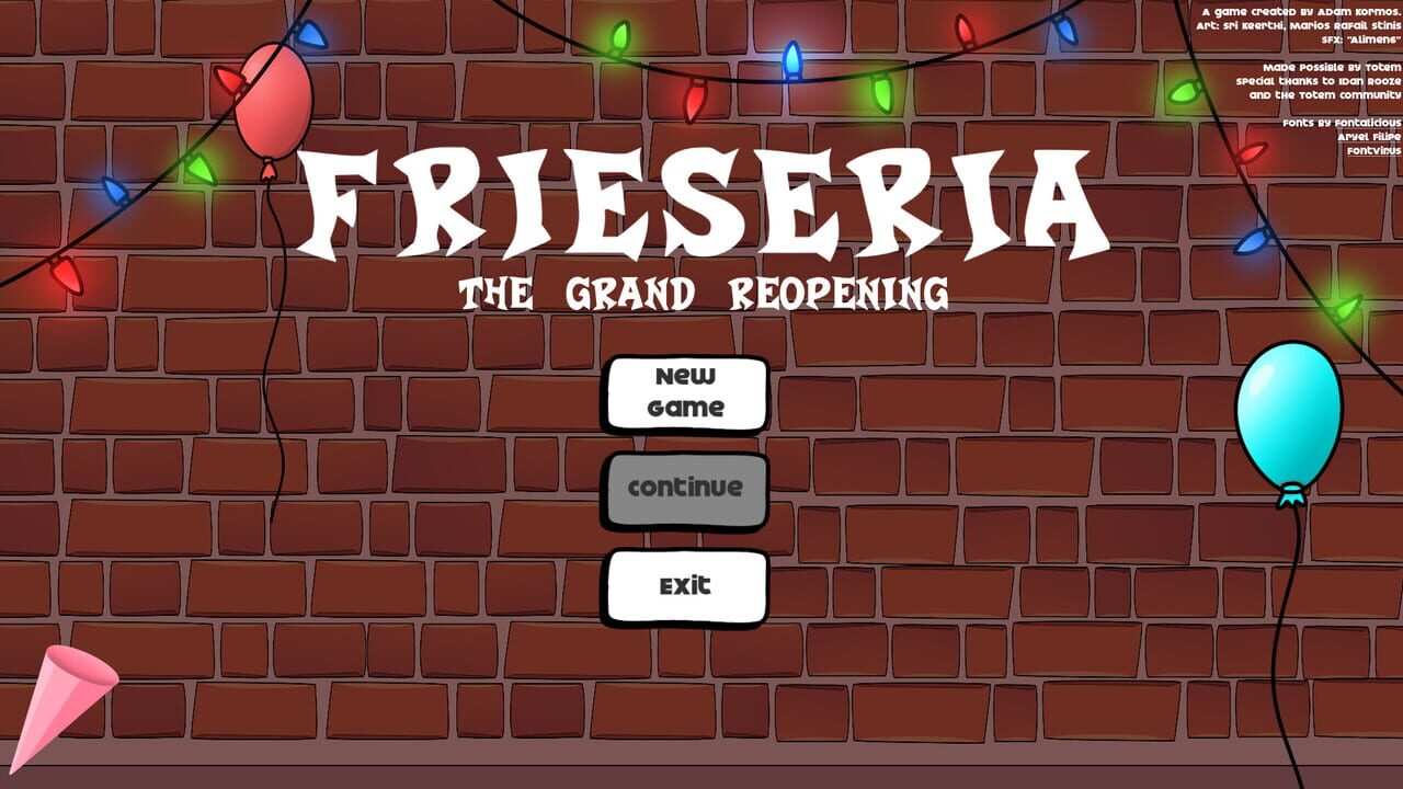Frieseria: The Grand Reopening Image