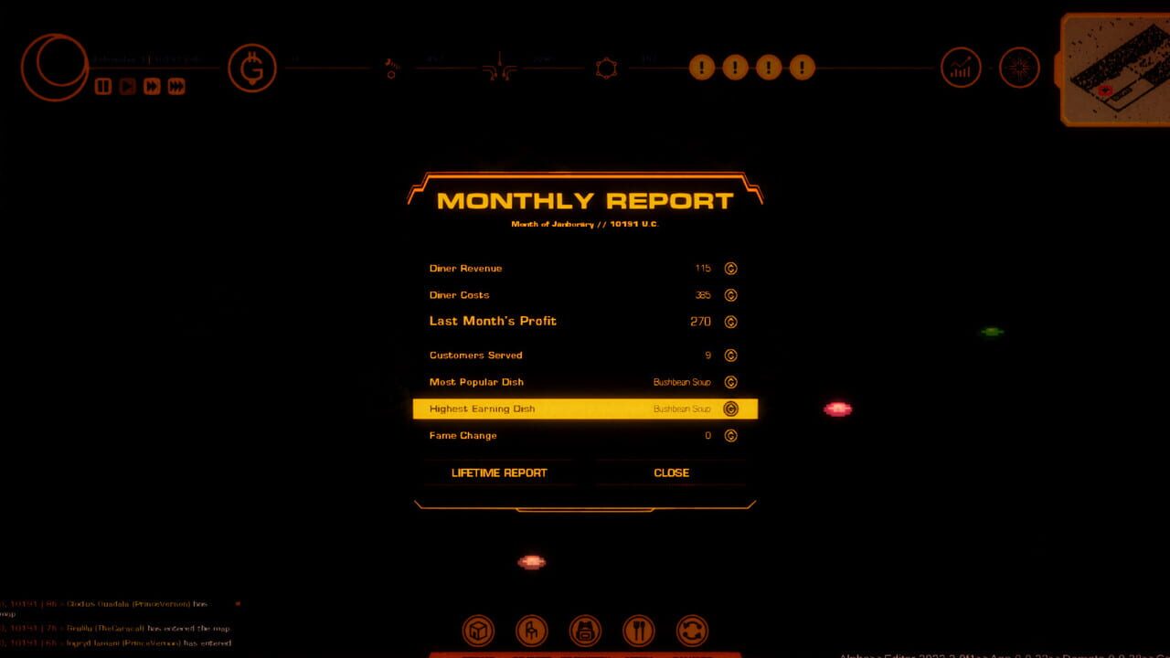 Screenshot de The Diner at the End of the Galaxy