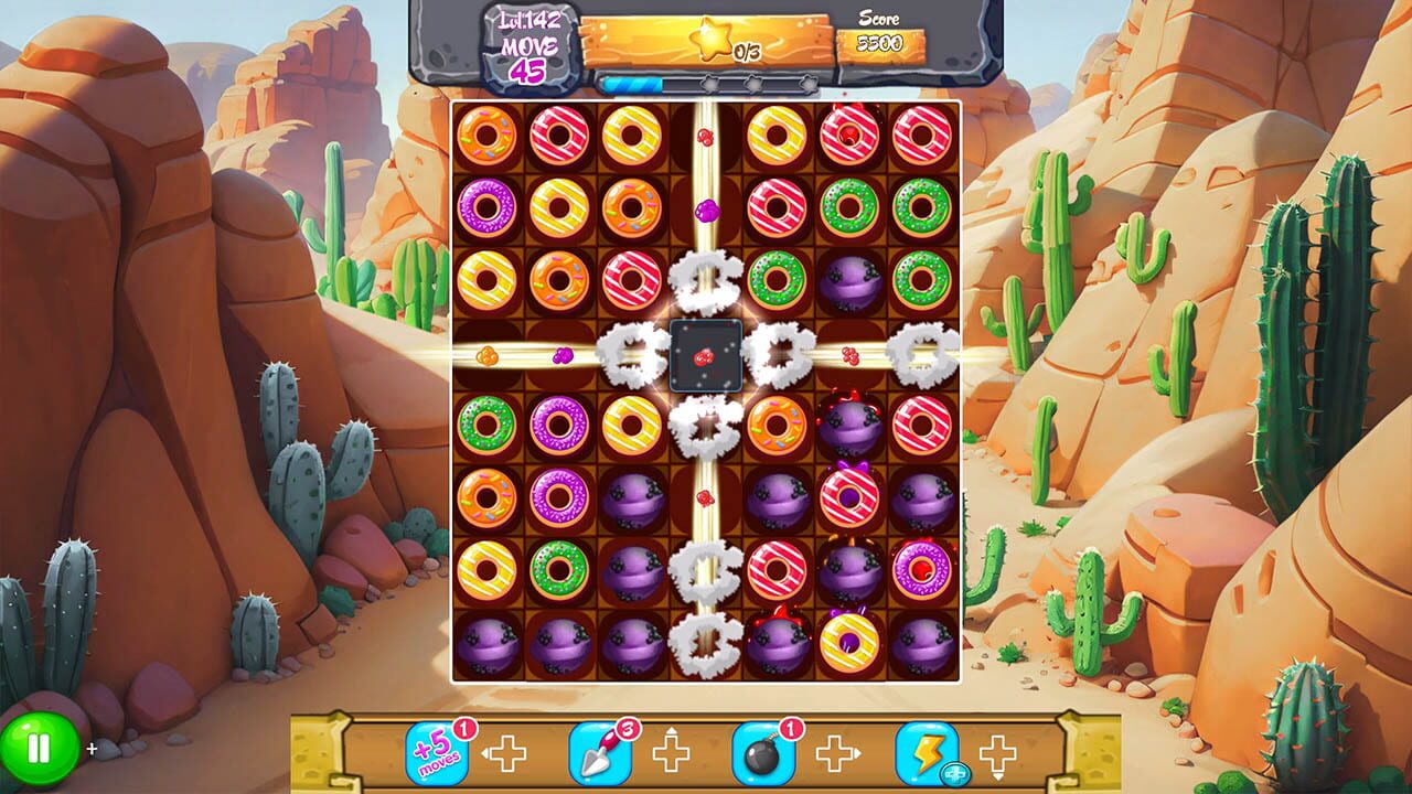 Magic Donut Adventure: Line Match 3 Puzzle — Screenshot 3