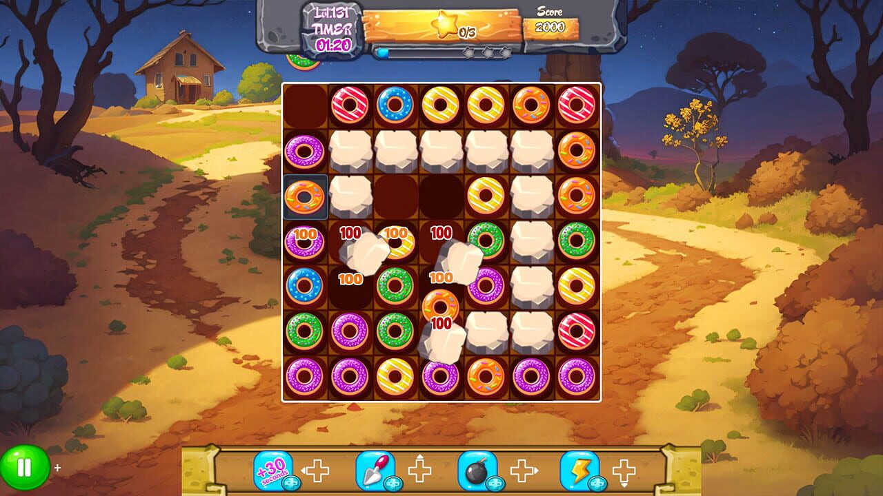 Magic Donut Adventure: Line Match 3 Puzzle — Screenshot 5