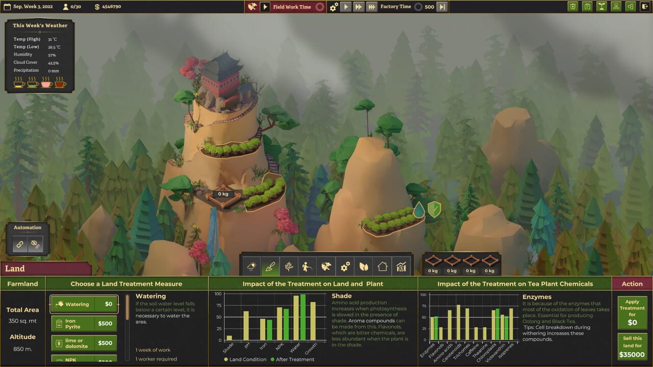 Tea Garden Simulator — Screenshot 1