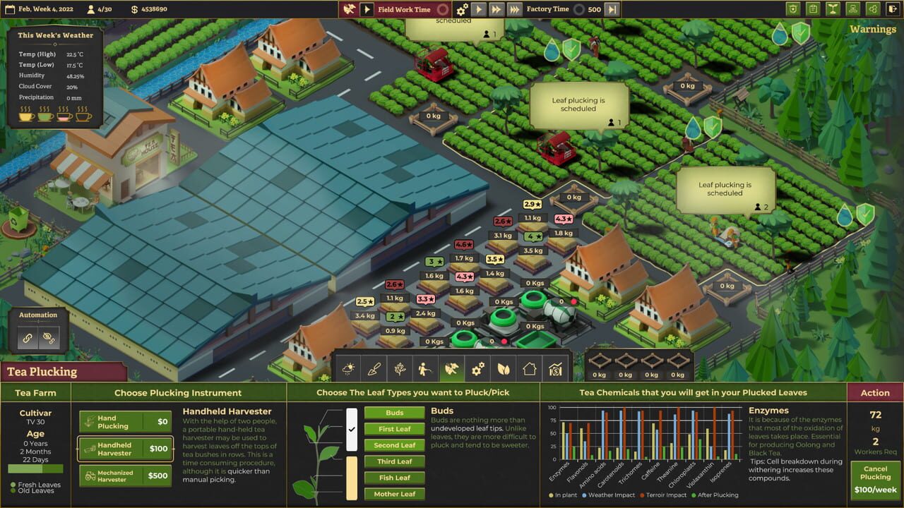 Tea Garden Simulator — Screenshot 2