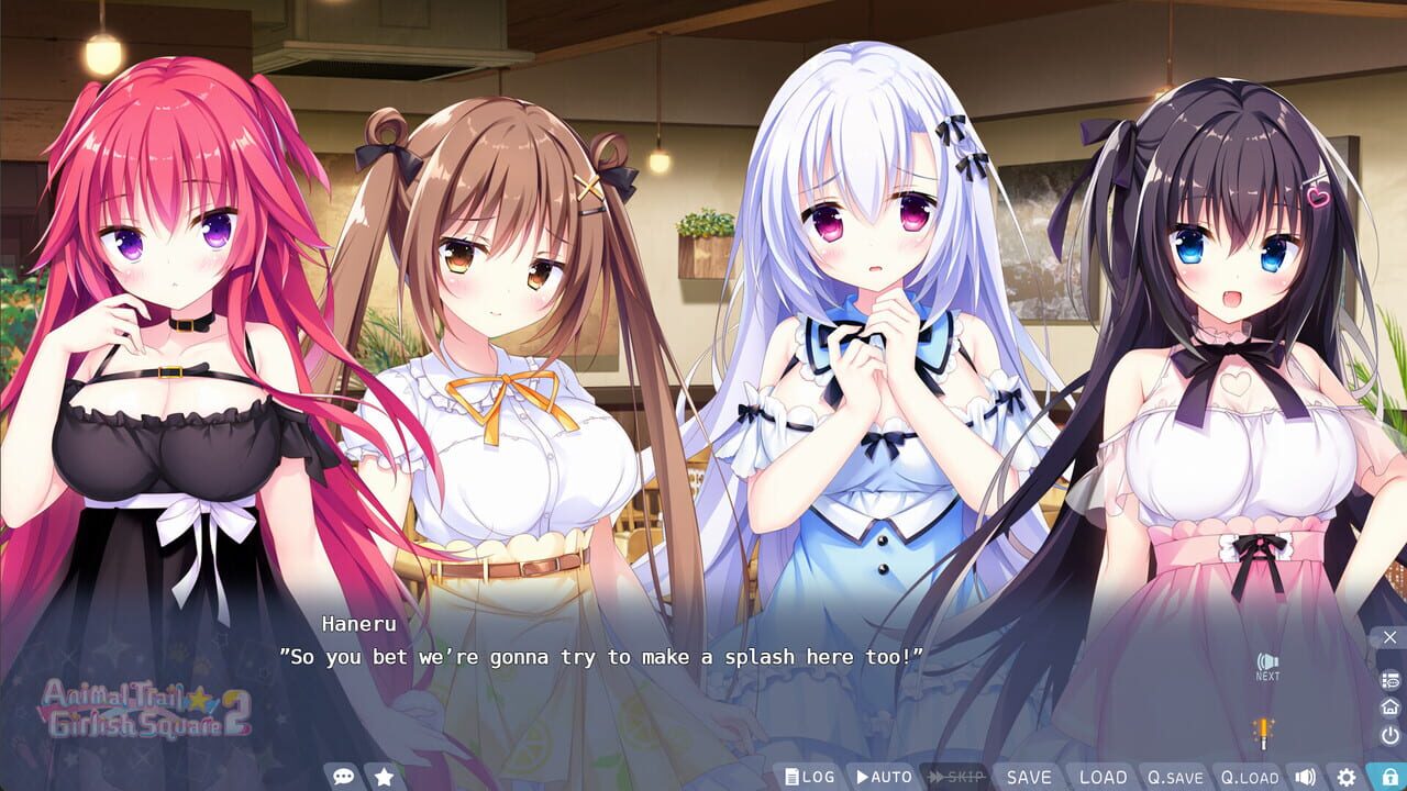 Animal Trail Girlish Square 2