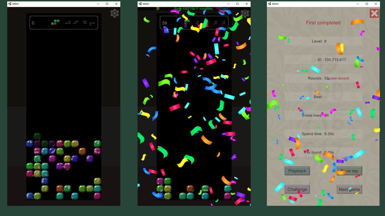 The Puzzle of Blocks — Screenshot 1