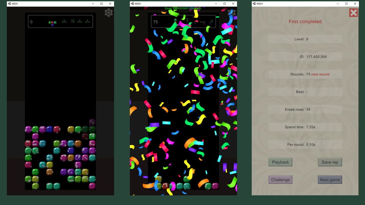 The Puzzle of Blocks — Screenshot 2