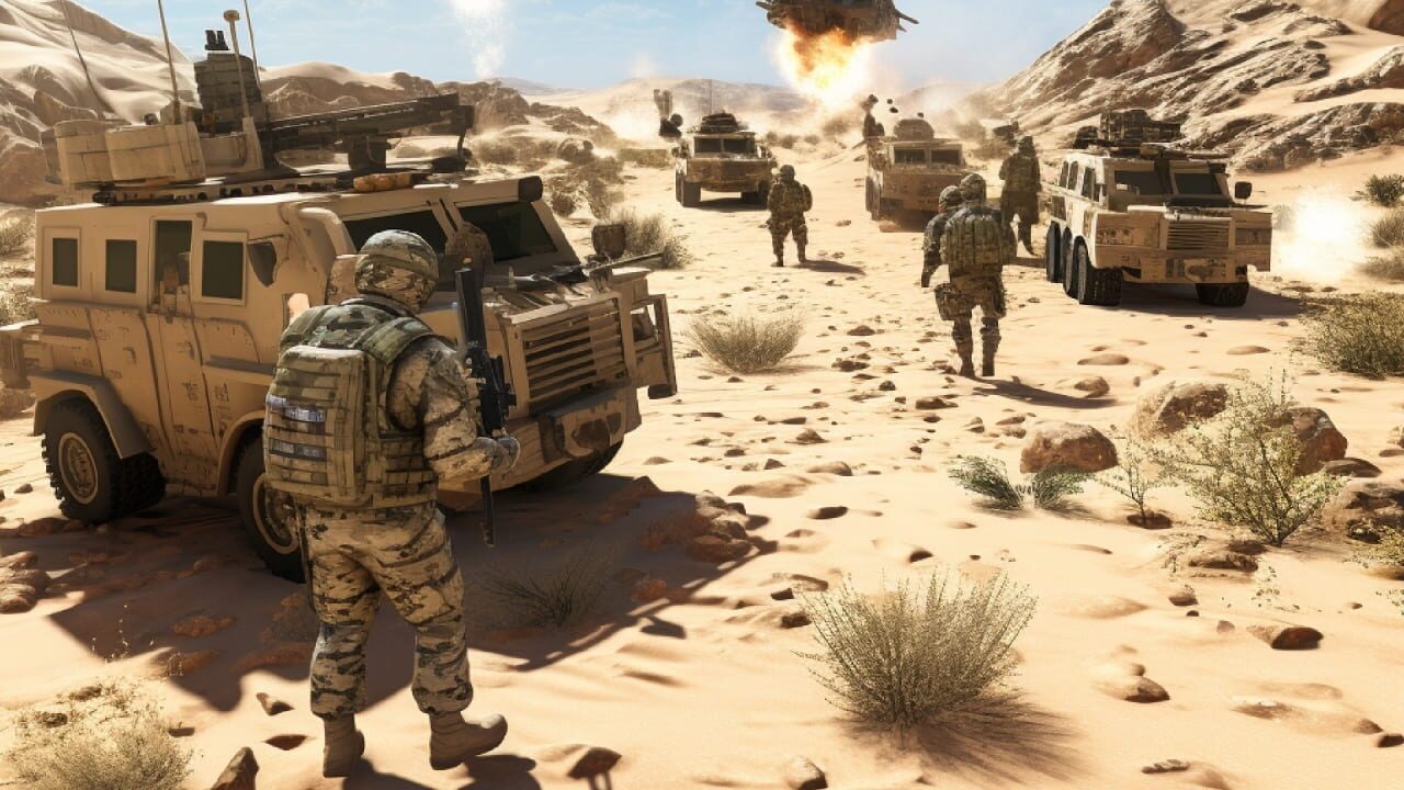 Humvee Assault: War 3D FPS — Screenshot 3