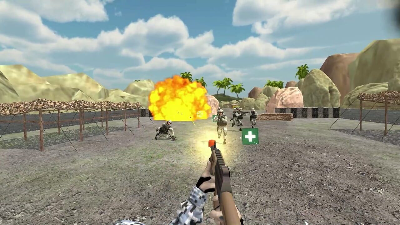 Humvee Assault: War 3D FPS — Screenshot 1
