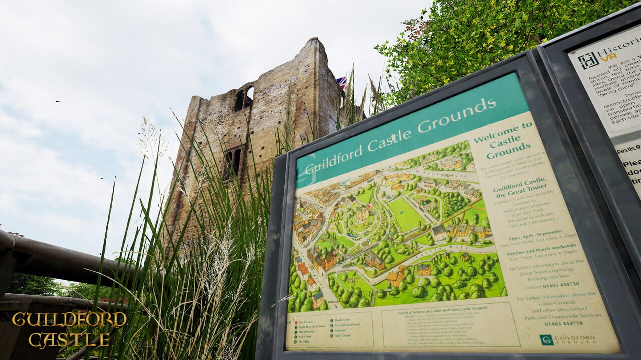 Guildford Castle VR Image