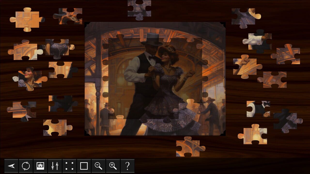 Steampunk Jigsaw Puzzles: Boomtown USA Image