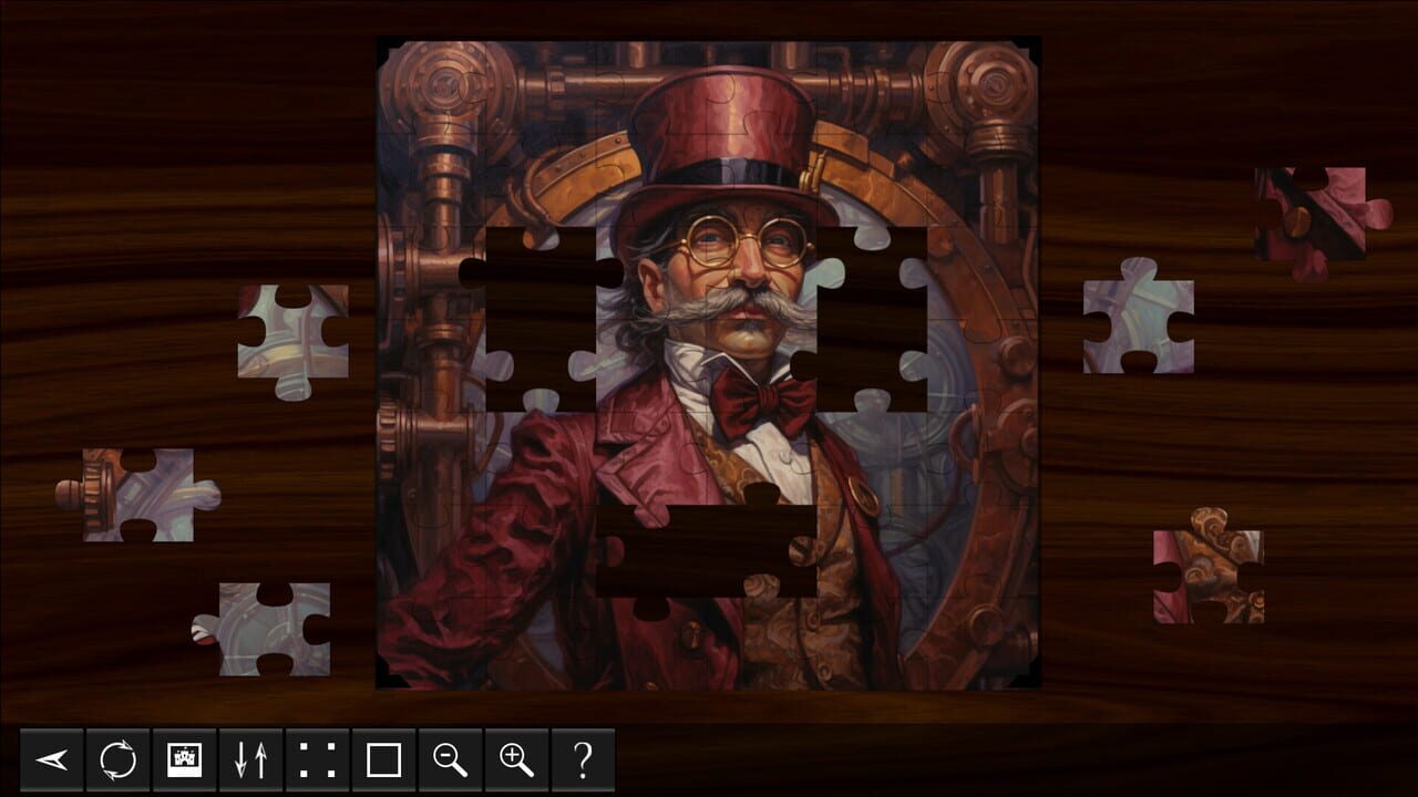 Steampunk Jigsaw Puzzles: Boomtown USA Image