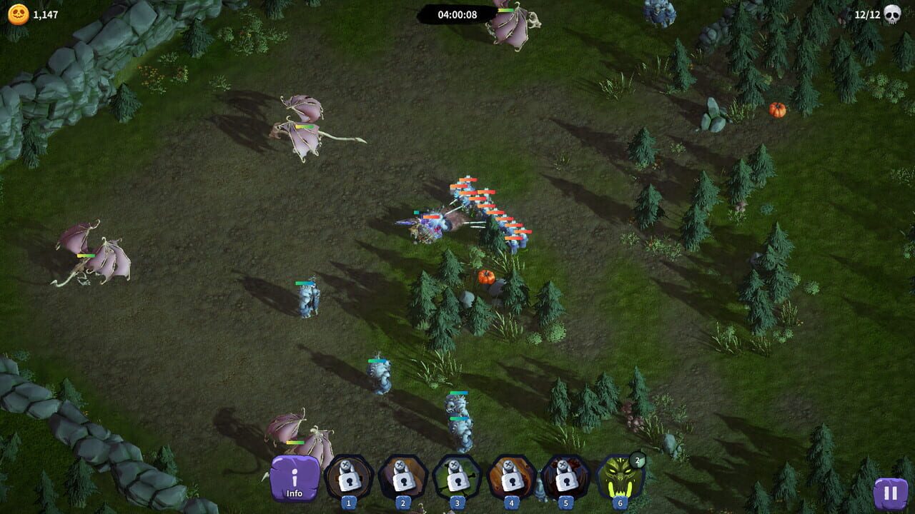 Halloween Defense — Screenshot 2