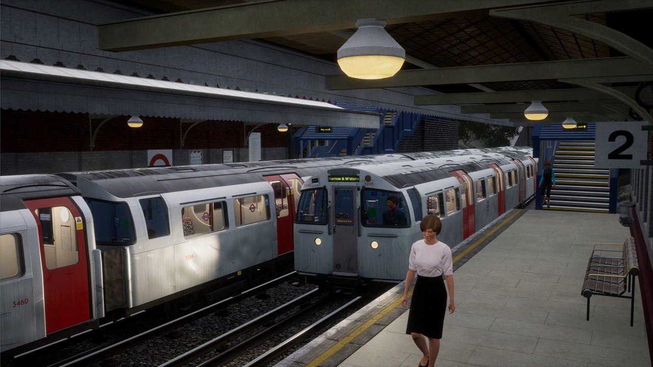 Train Sim World 2: New Journeys - Silver 1972 Stock Image
