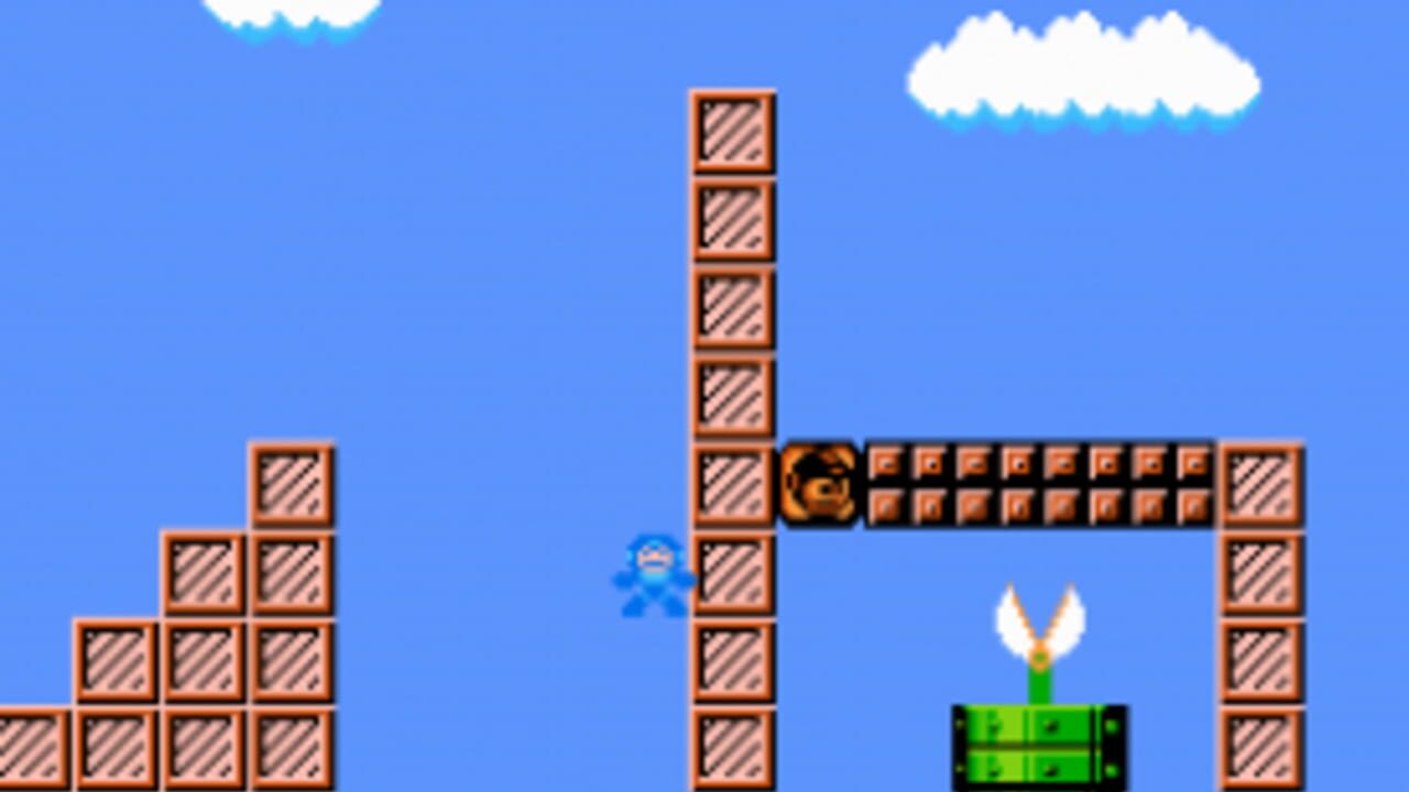 Mega Man in Super Mario Bros. — Screenshot 2