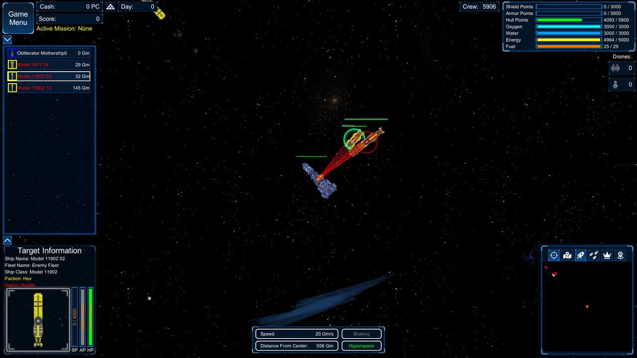 Cosmic Armada Screenshot 1
