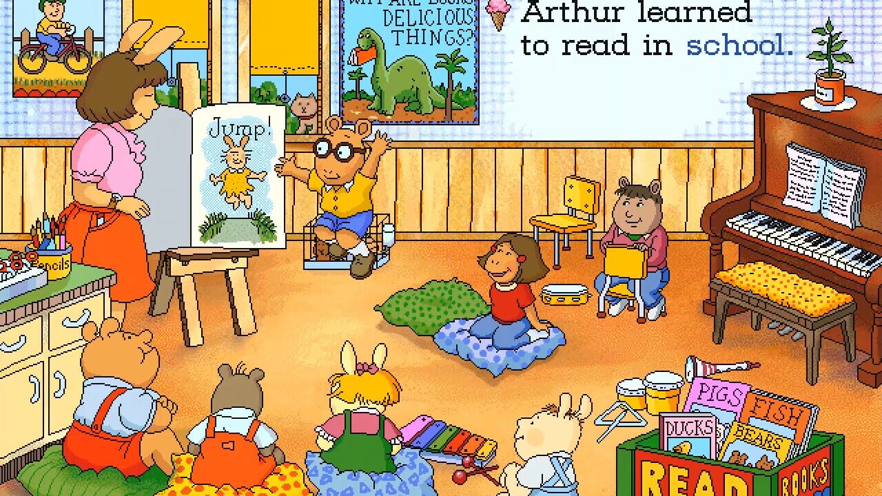 Arthur's Reading Race Image