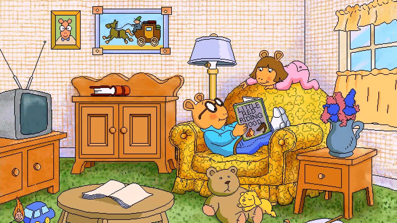 Arthur's Reading Race Image