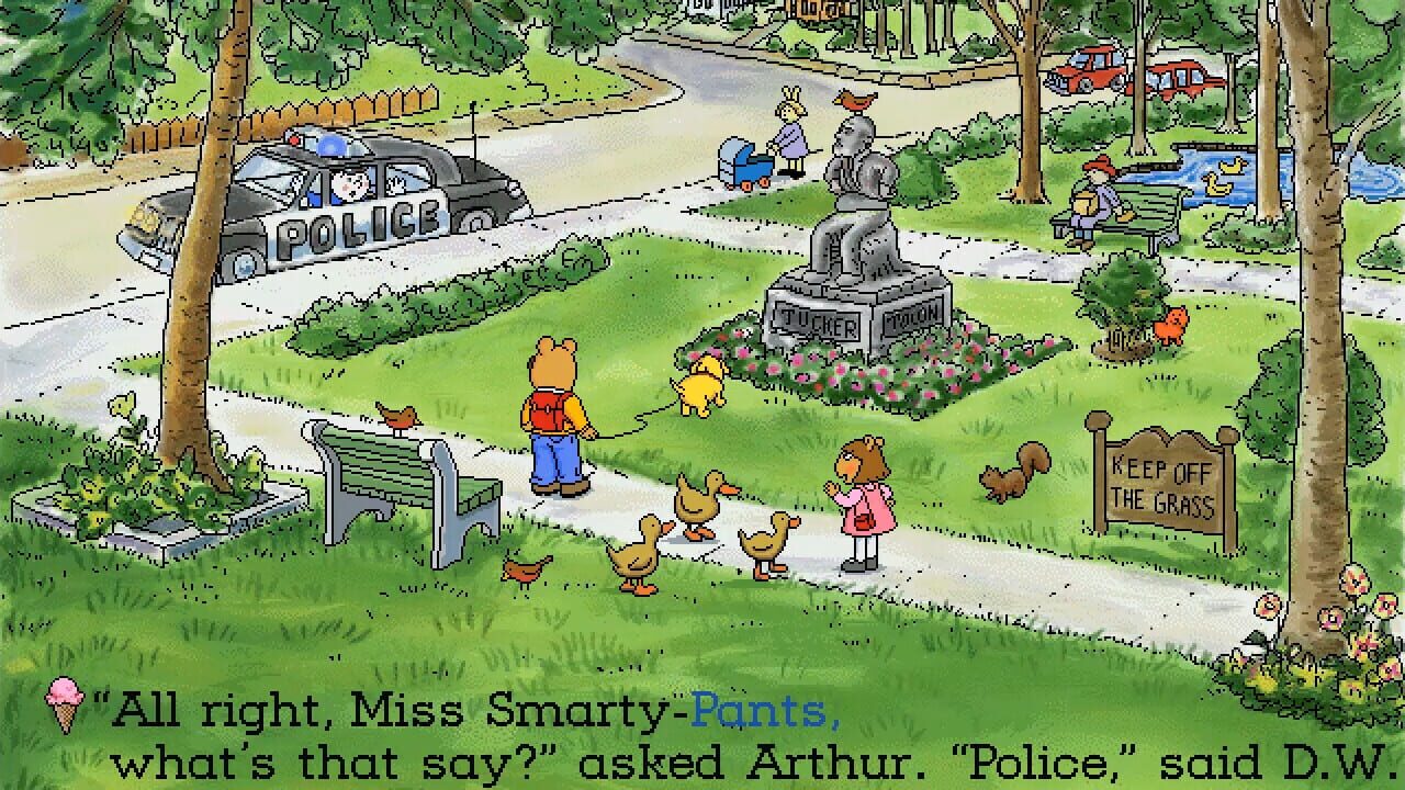 Arthur's Reading Race Image