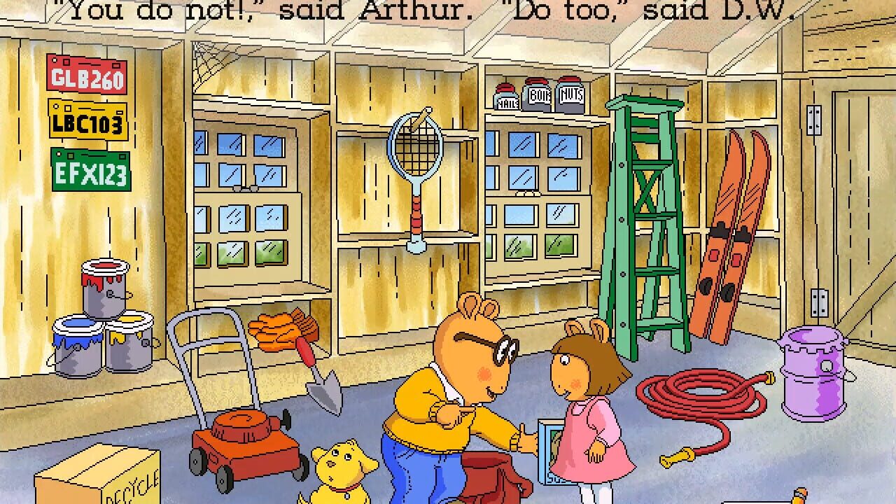 Arthur's Reading Race Image